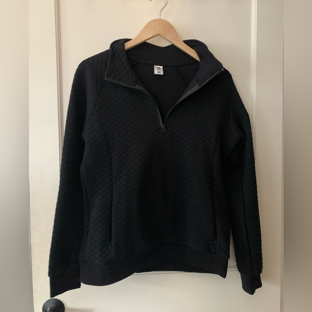 Athletic quarter zip
